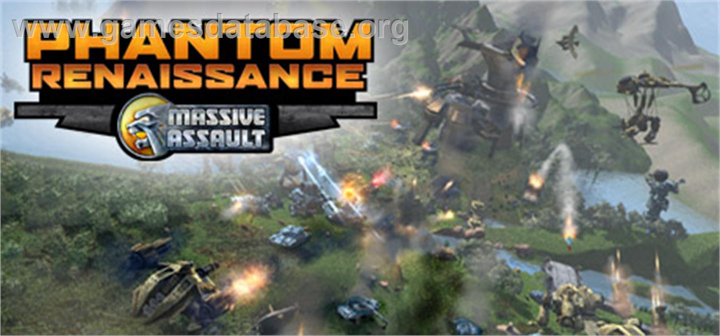 Massive Assault: Phantom Renaissance - Valve Steam - Artwork - Banner