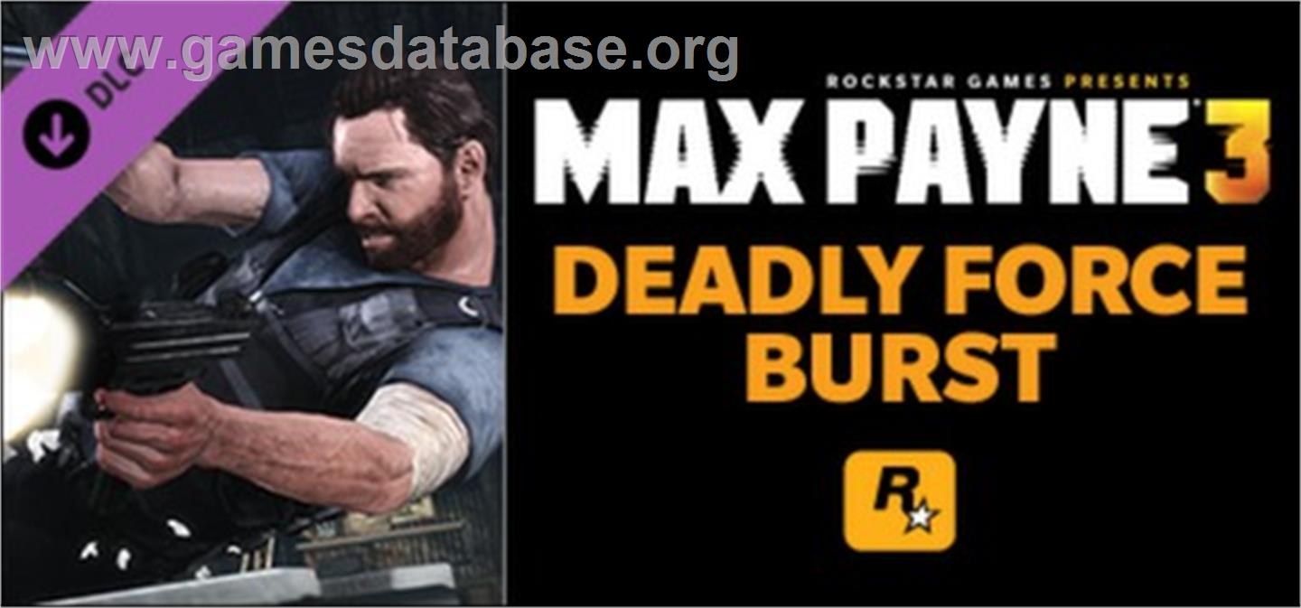 Max Payne 3: Deadly Force Burst - Valve Steam - Artwork - Banner
