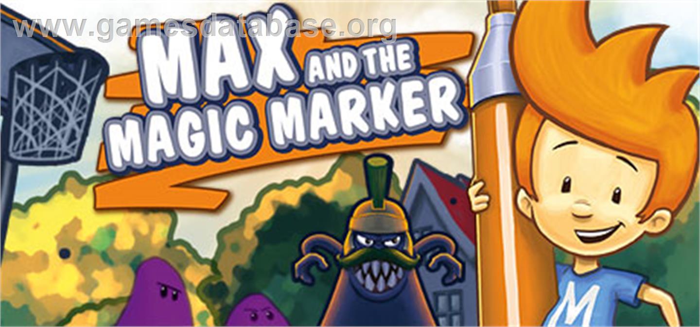 Max and the Magic Marker - Valve Steam - Artwork - Banner