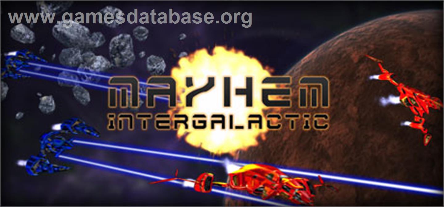 Mayhem Intergalactic - Valve Steam - Artwork - Banner