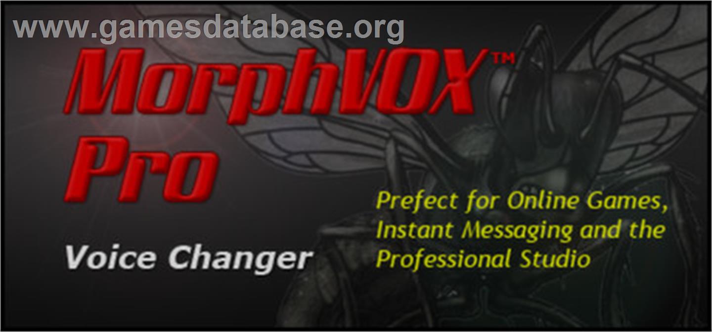 MorphVOX Pro - Voice Changer - Valve Steam - Artwork - Banner