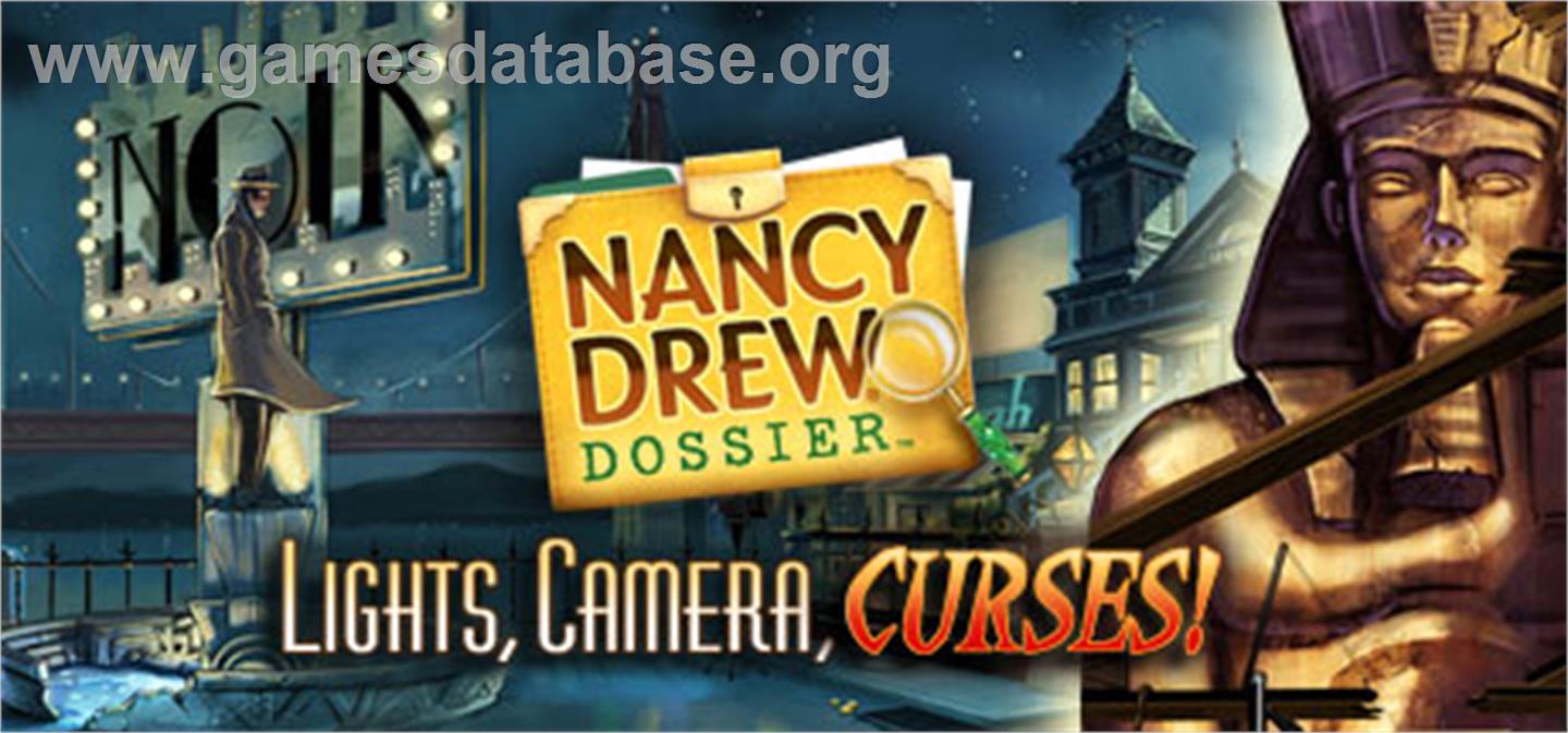 Nancy Drew® Dossier: Lights, Camera, Curses! - Valve Steam - Artwork - Banner