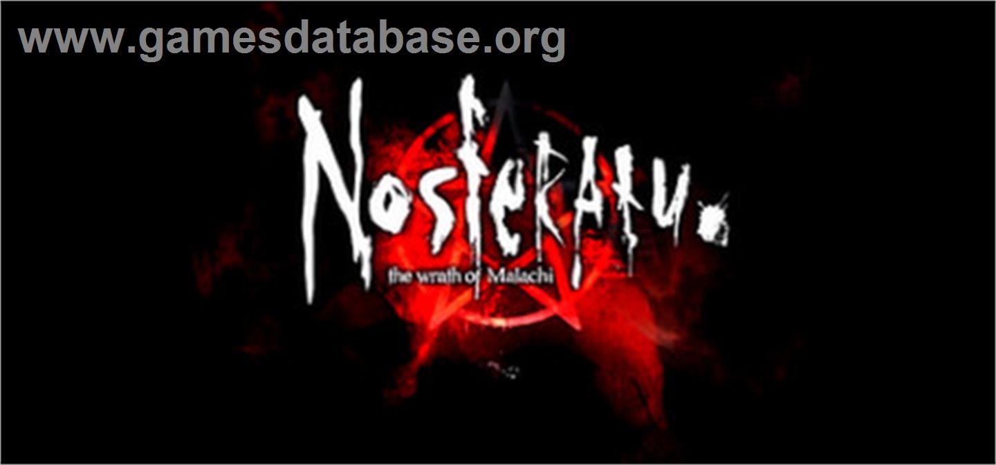 Nosferatu: The Wrath of Malachi - Valve Steam - Artwork - Banner