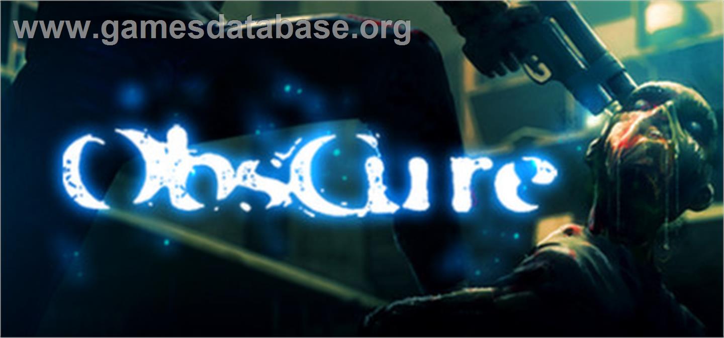 Obscure - Valve Steam - Artwork - Banner