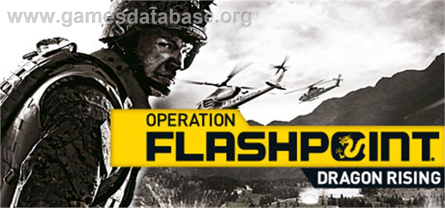 Operation Flashpoint: Dragon Rising - Valve Steam - Artwork - Banner