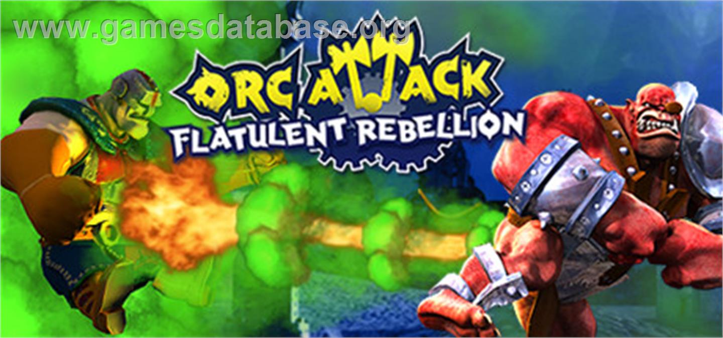 Orc Attack: Flatulent Rebellion - Valve Steam - Artwork - Banner