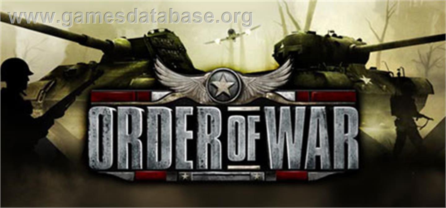 Order of War - Valve Steam - Artwork - Banner