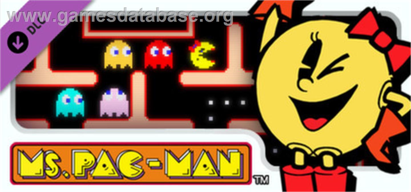PAC-MAN MUSEUM - Ms. PAC-MAN DLC - Valve Steam - Artwork - Banner