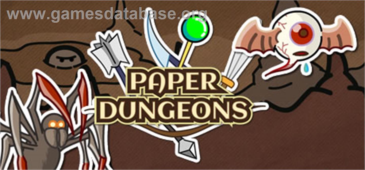 Paper Dungeons - Valve Steam - Artwork - Banner