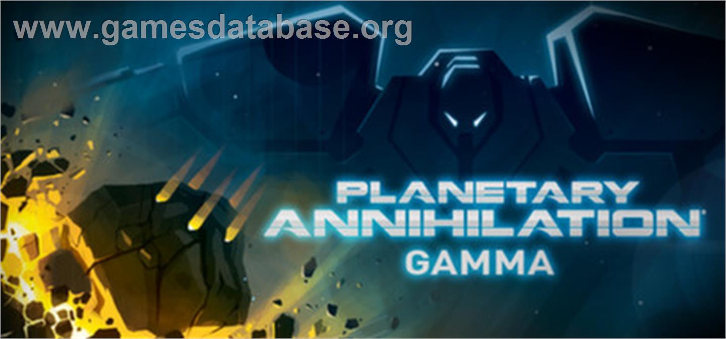 Planetary Annihilation - Valve Steam - Artwork - Banner