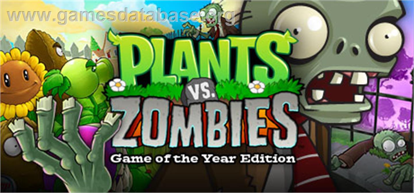 Plants vs. Zombies GOTY Edition - Valve Steam - Artwork - Banner