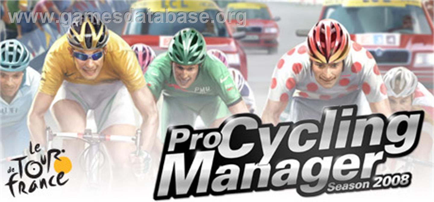 Pro Cycling Manager - Le Tour De France 2008 - Valve Steam - Artwork - Banner