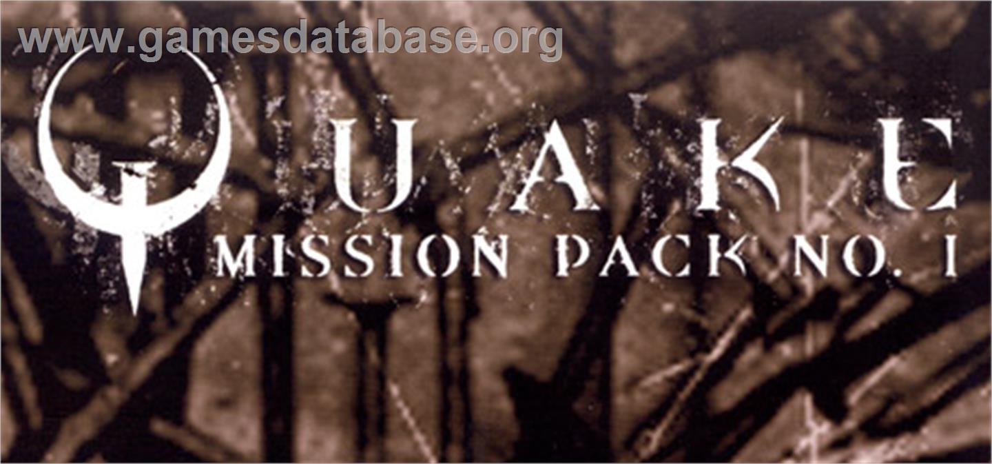 QUAKE Mission Pack 1: Scourge of Armagon - Valve Steam - Artwork - Banner