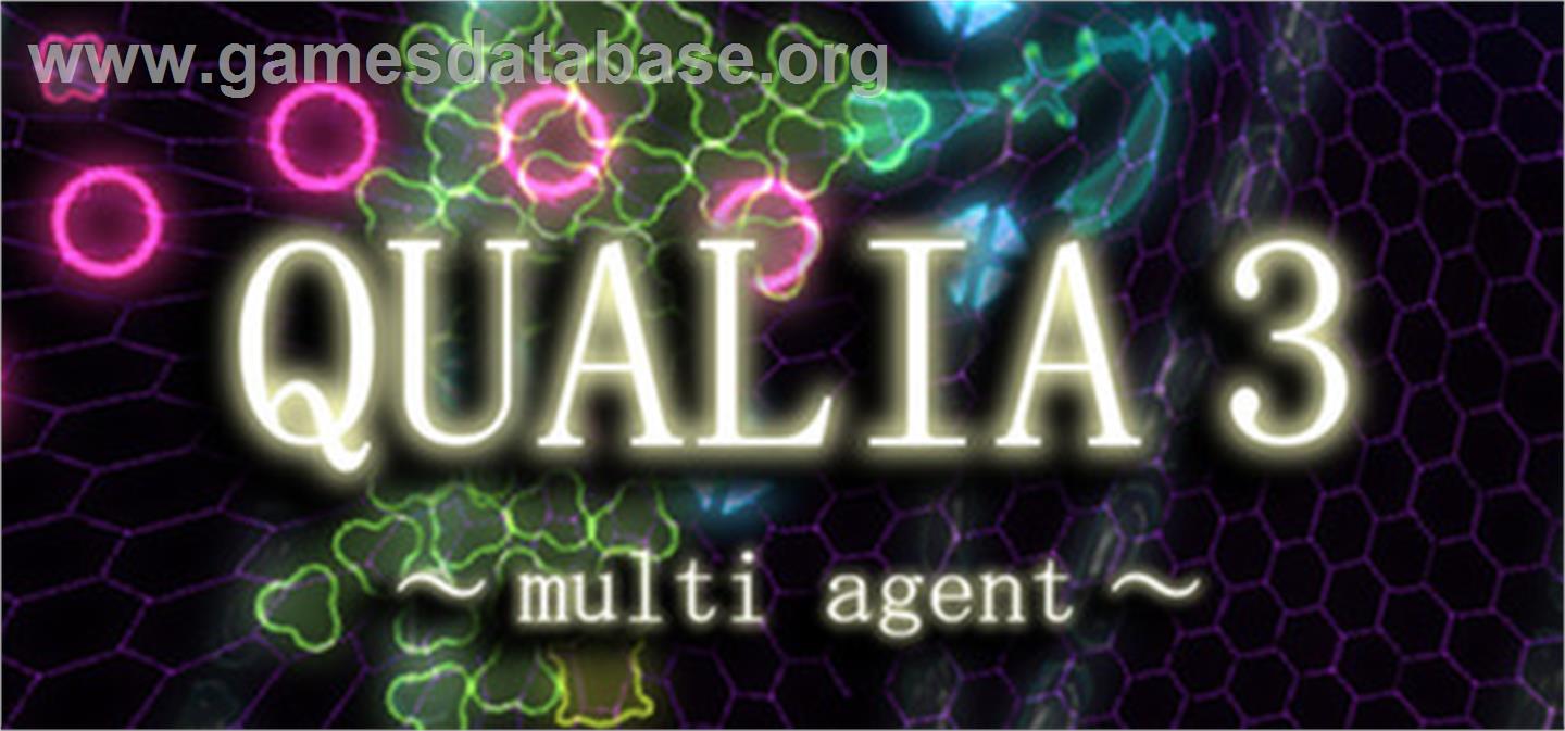 QUALIA 3: Multi Agent - Valve Steam - Artwork - Banner