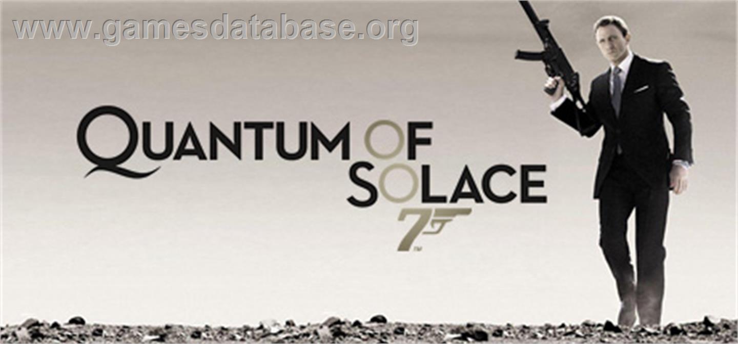 Quantum of Solace - Valve Steam - Artwork - Banner