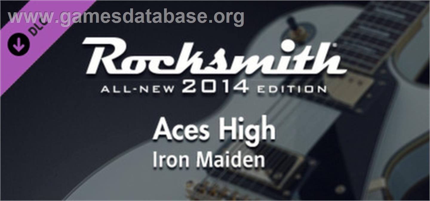 Rocksmith® 2014  Iron Maiden - Aces High - Valve Steam - Artwork - Banner