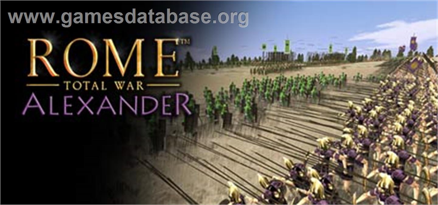 Rome: Total War - Alexander - Valve Steam - Artwork - Banner