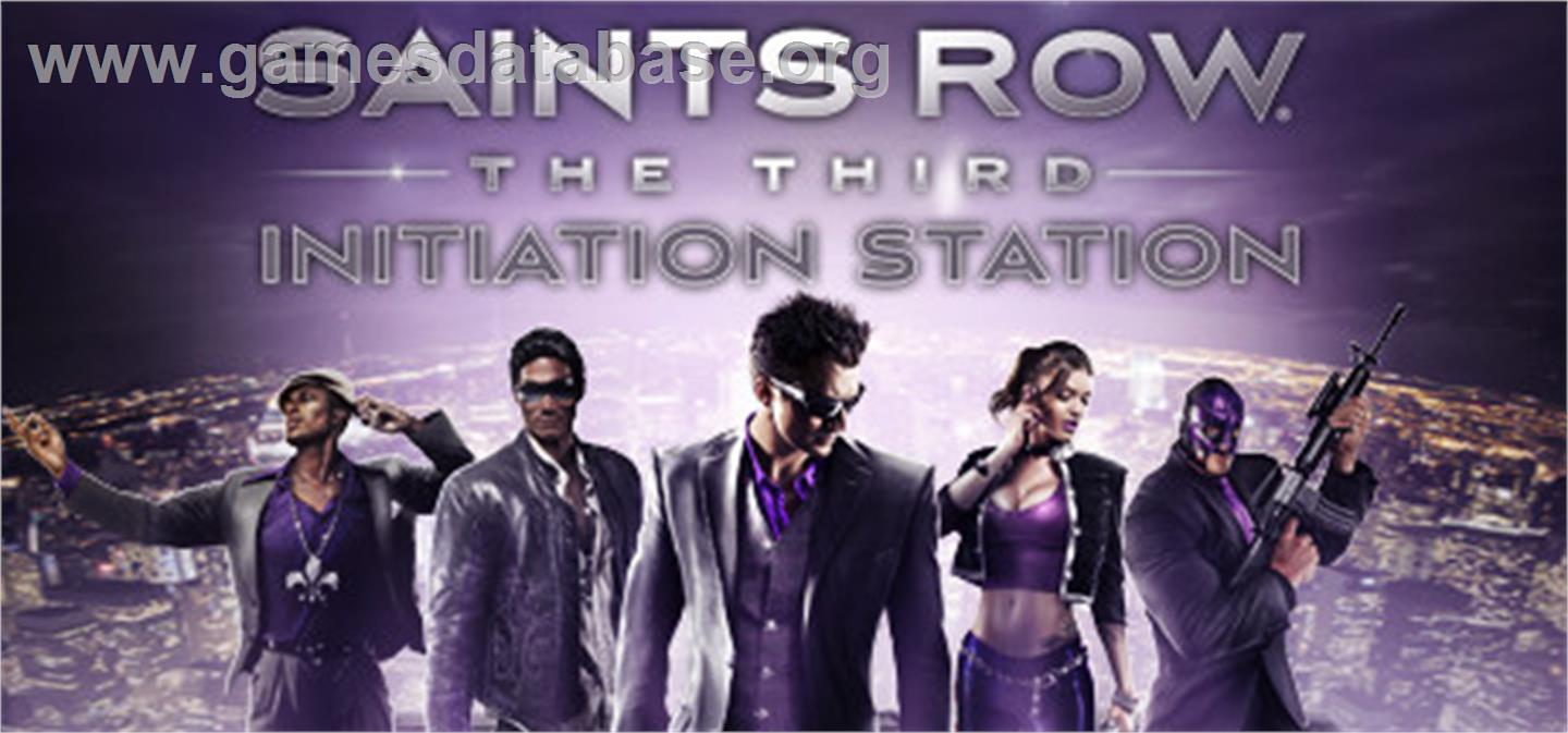 Saints Row: The Third Initiation Station - Valve Steam - Artwork - Banner