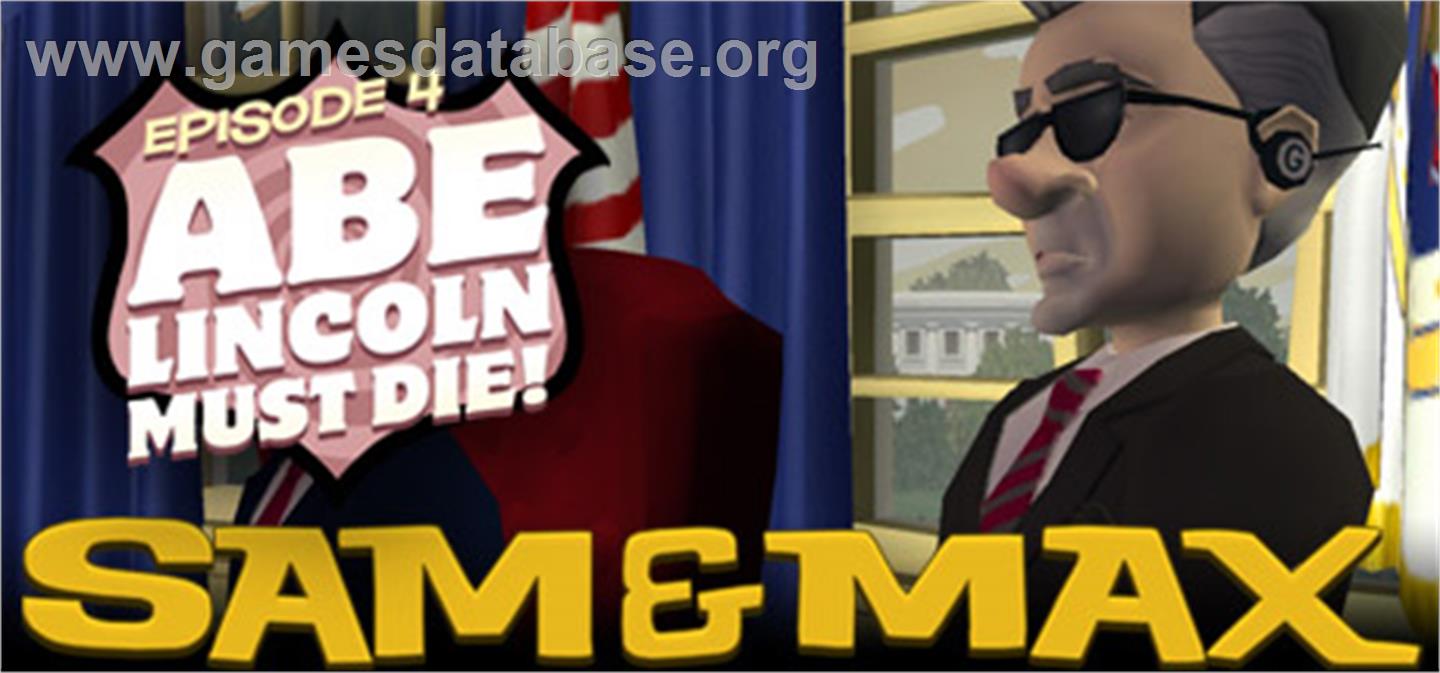 Sam & Max 104: Abe Lincoln Must Die! - Valve Steam - Artwork - Banner