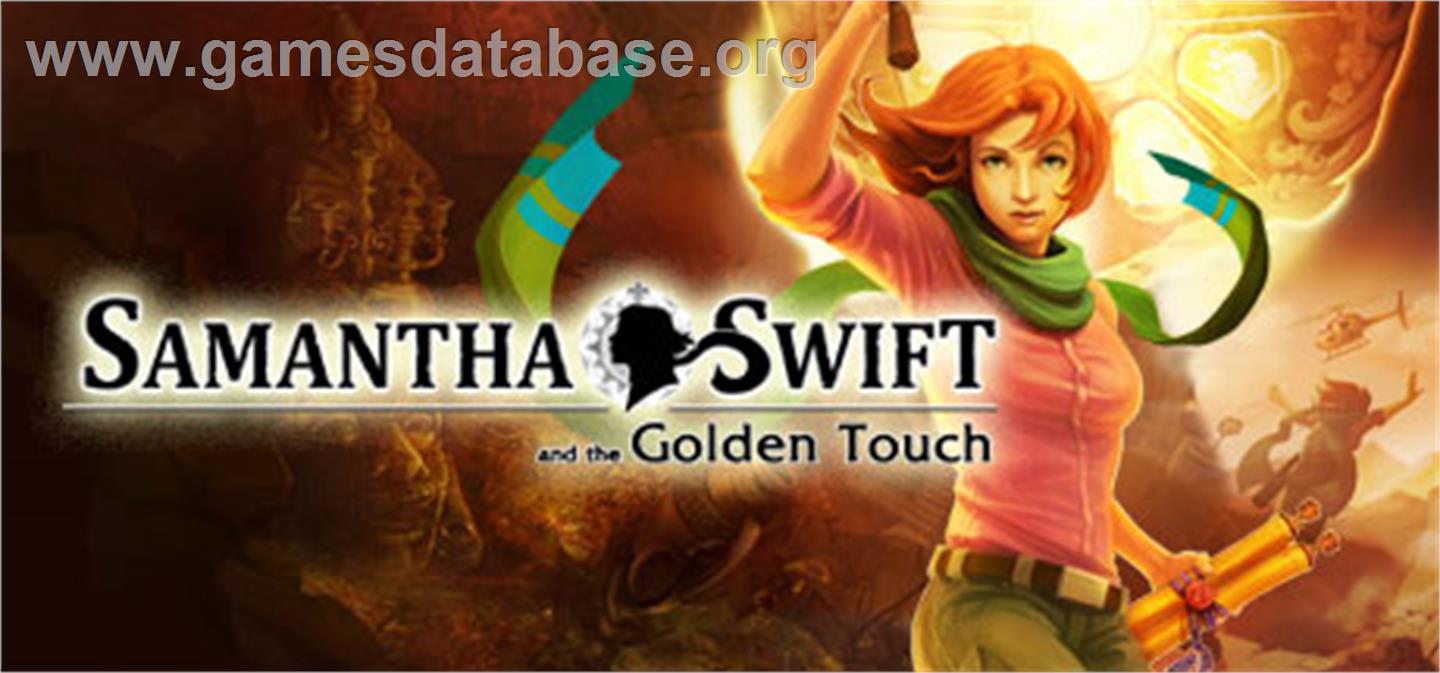Samantha Swift and the Golden Touch - Valve Steam - Artwork - Banner