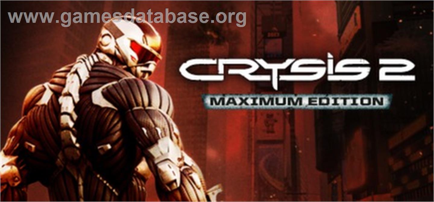 Save 75% on Crysis 2 - Maximum Edition - Valve Steam - Artwork - Banner