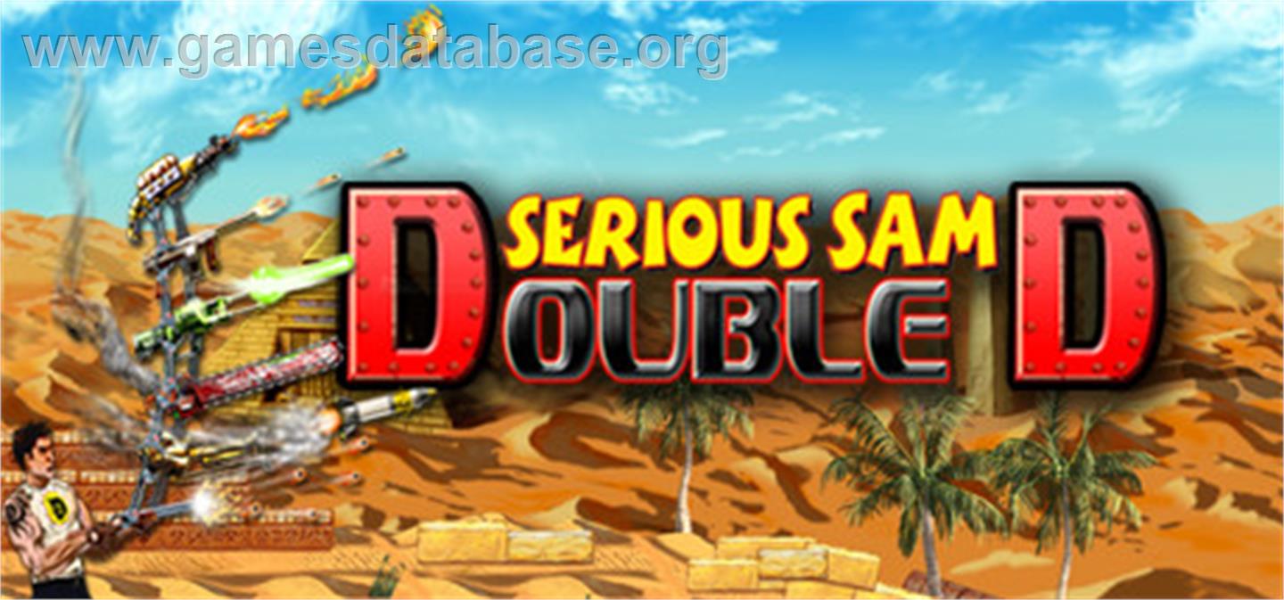Serious Sam Double D - Valve Steam - Artwork - Banner