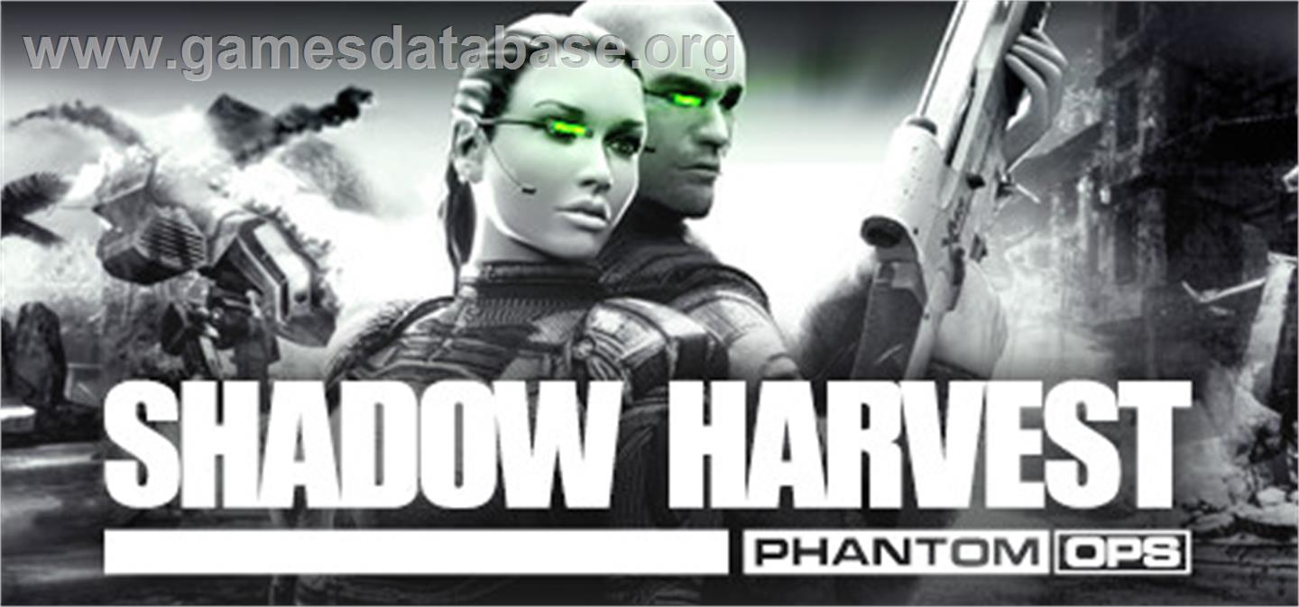 Shadow Harvest: Phantom Ops - Valve Steam - Artwork - Banner