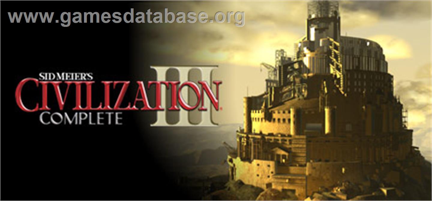 Sid Meier's Civilization® III Complete - Valve Steam - Artwork - Banner