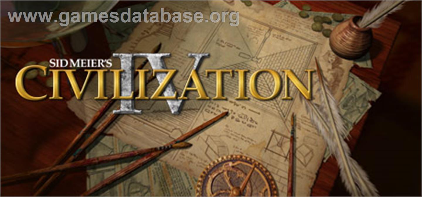Sid Meier's Civilization® IV - Valve Steam - Artwork - Banner