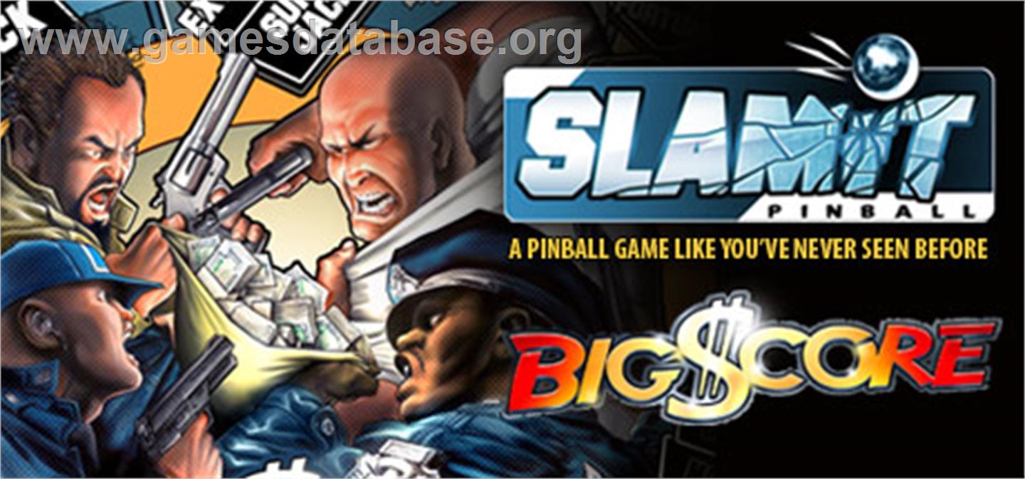 SlamIt Pinball Big Score - Valve Steam - Artwork - Banner