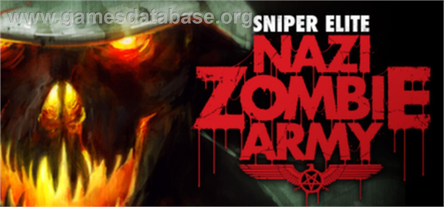 Sniper Elite: Nazi Zombie Army - Valve Steam - Artwork - Banner