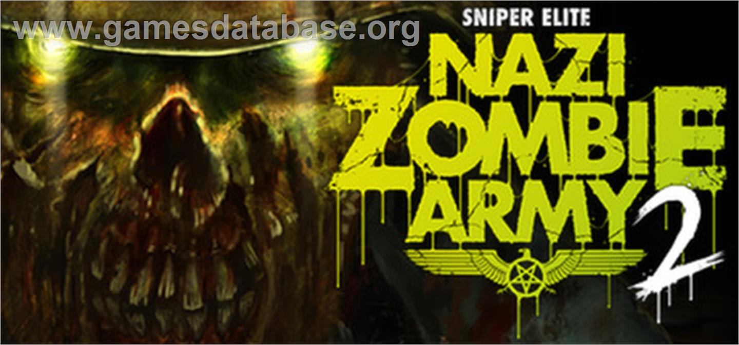 Sniper Elite: Nazi Zombie Army 2 - Valve Steam - Artwork - Banner