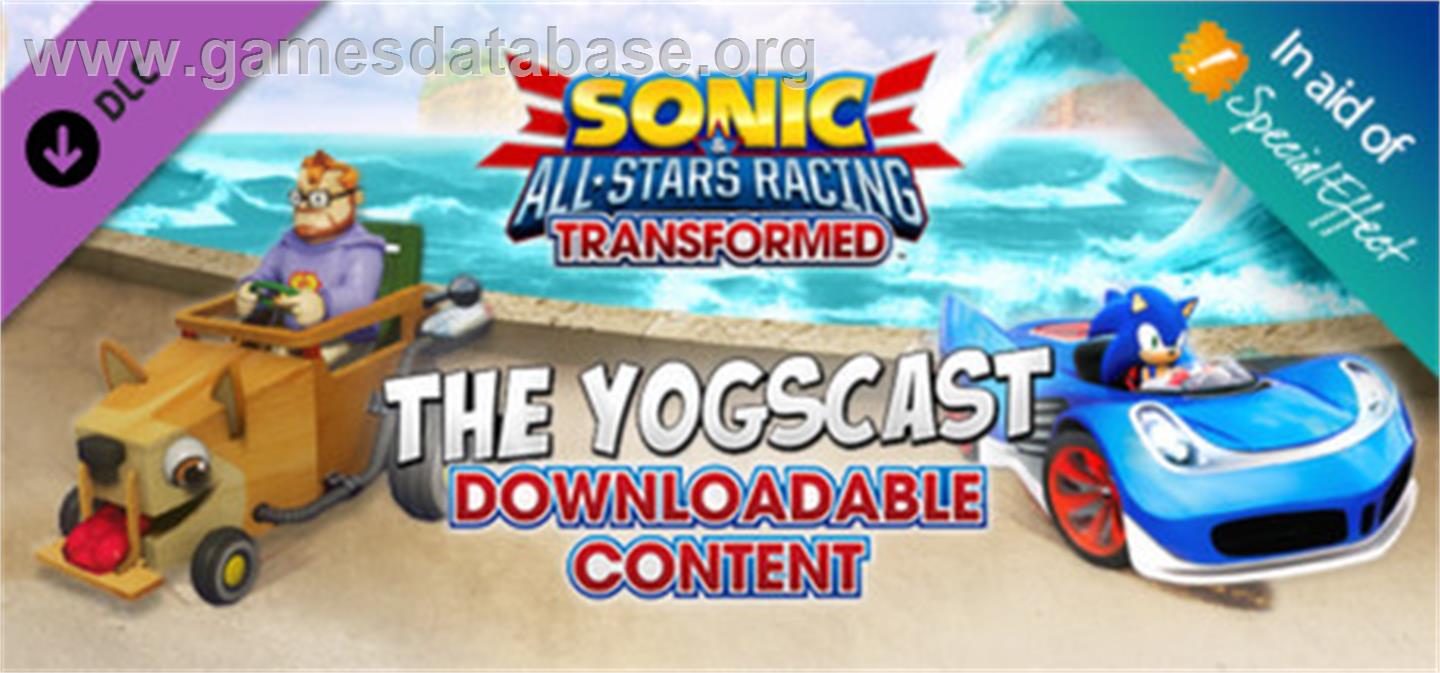 Sonic and All-Stars Racing Transformed - Yogscast DLC - Valve Steam - Artwork - Banner