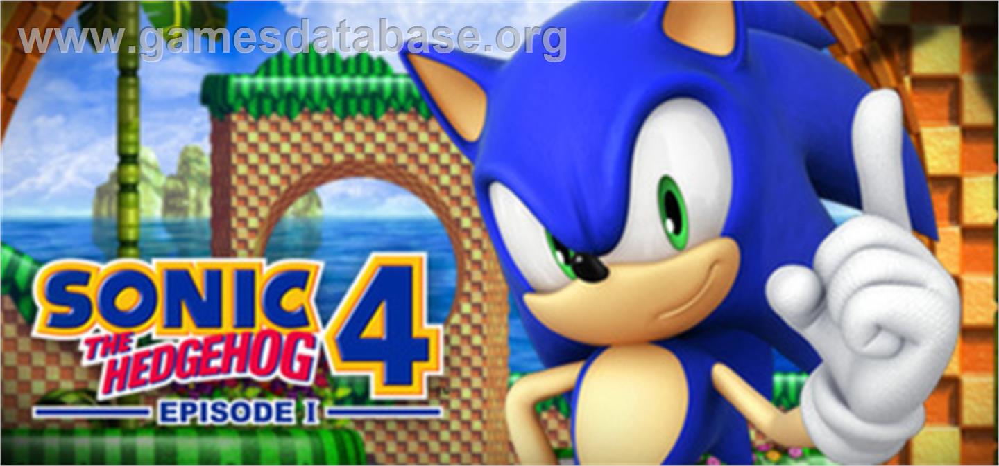 Sonic the Hedgehog 4 - Episode I - Valve Steam - Artwork - Banner