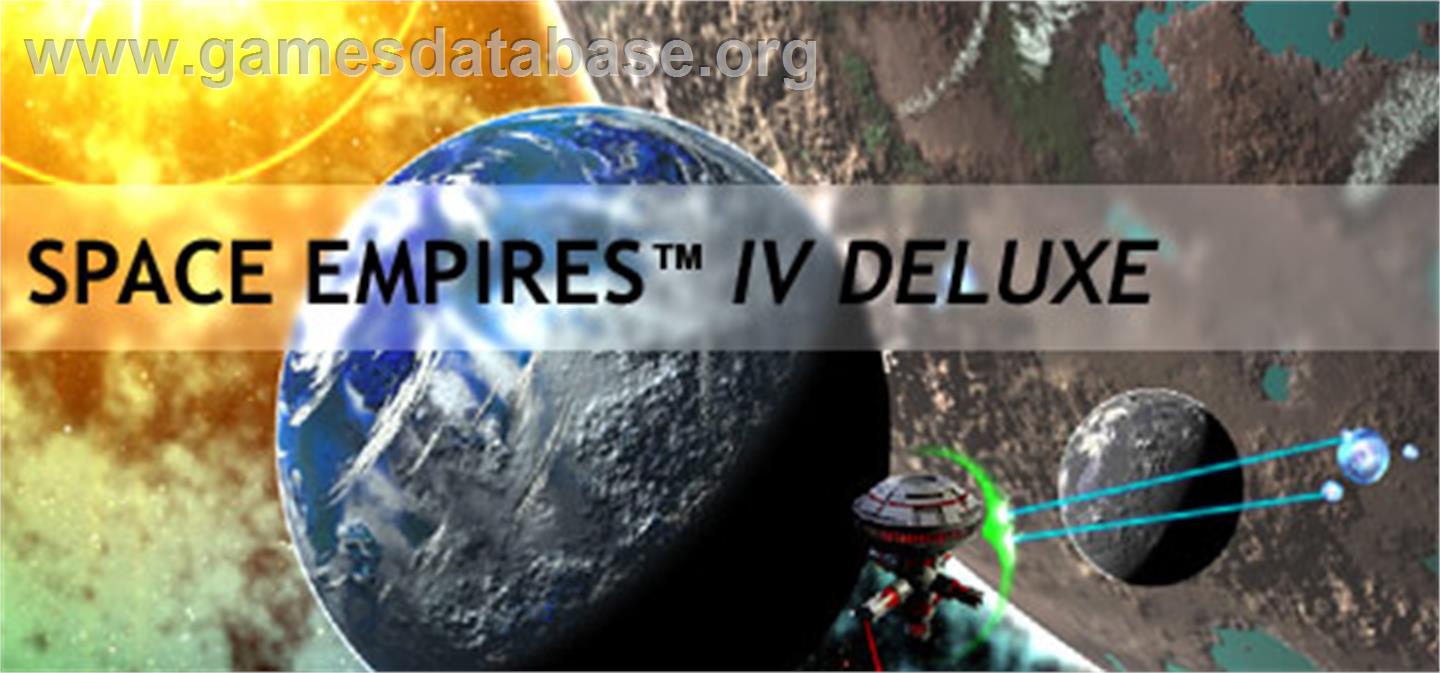 Space Empires IV Deluxe - Valve Steam - Artwork - Banner