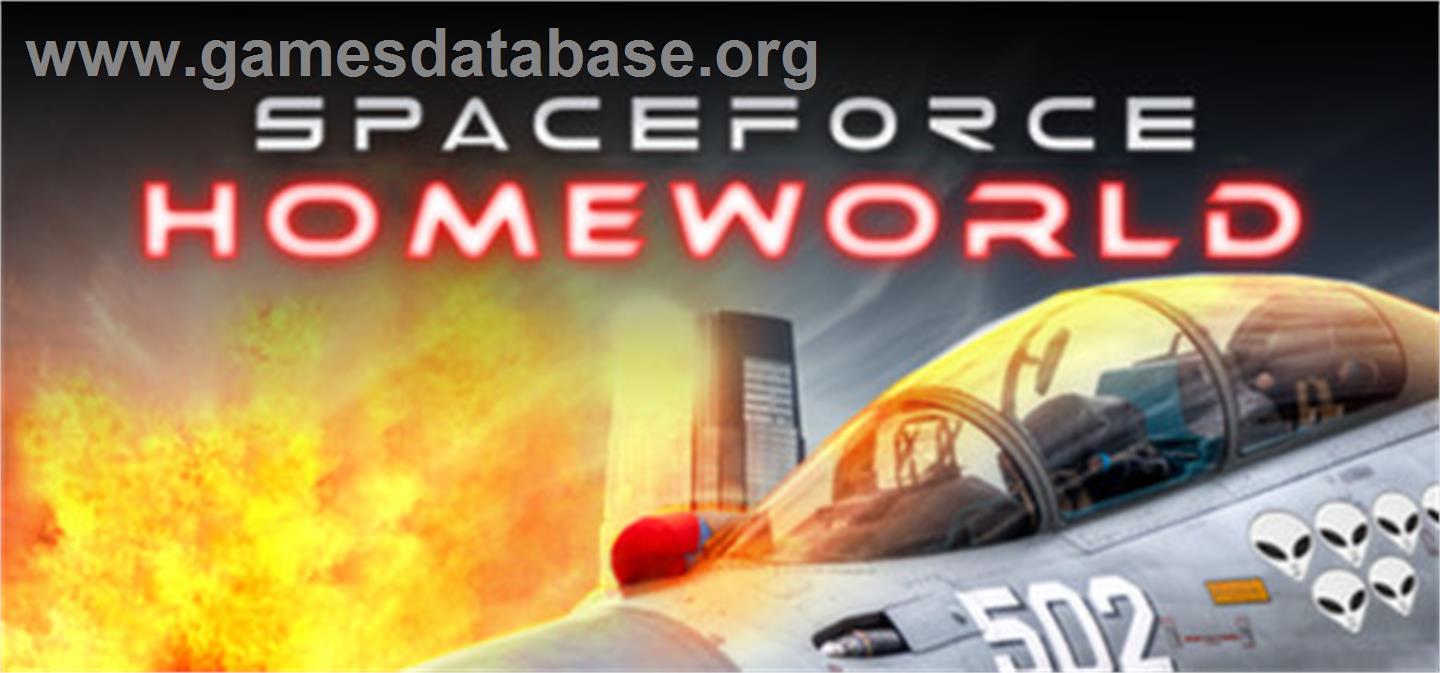 Spaceforce Homeworld - Valve Steam - Artwork - Banner
