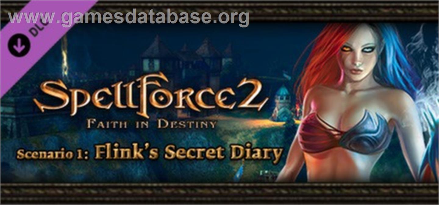SpellForce 2 - Faith in Destiny Scenario 1: Flink's Secret Diary - Valve Steam - Artwork - Banner