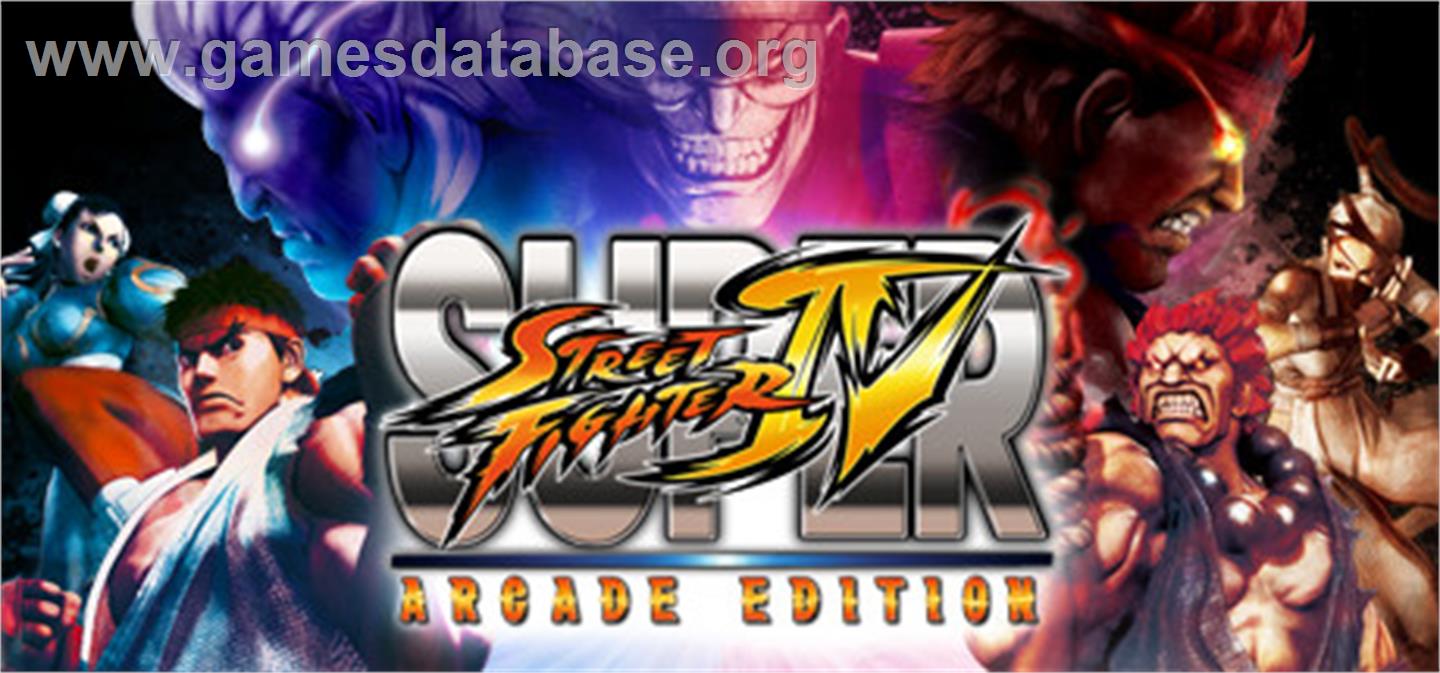 Super Street Fighter® IV Arcade Edition - Valve Steam - Artwork - Banner