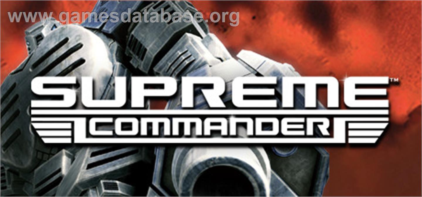 Supreme Commander - Valve Steam - Artwork - Banner