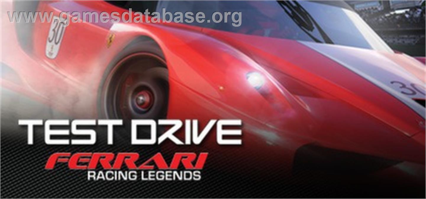 Test Drive: Ferrari Racing Legends - Valve Steam - Artwork - Banner