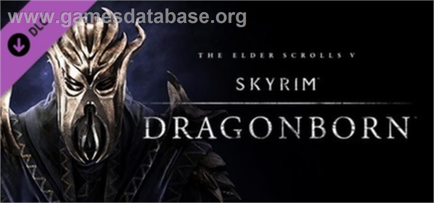 The Elder Scrolls V: Skyrim - Dragonborn - Valve Steam - Artwork - Banner