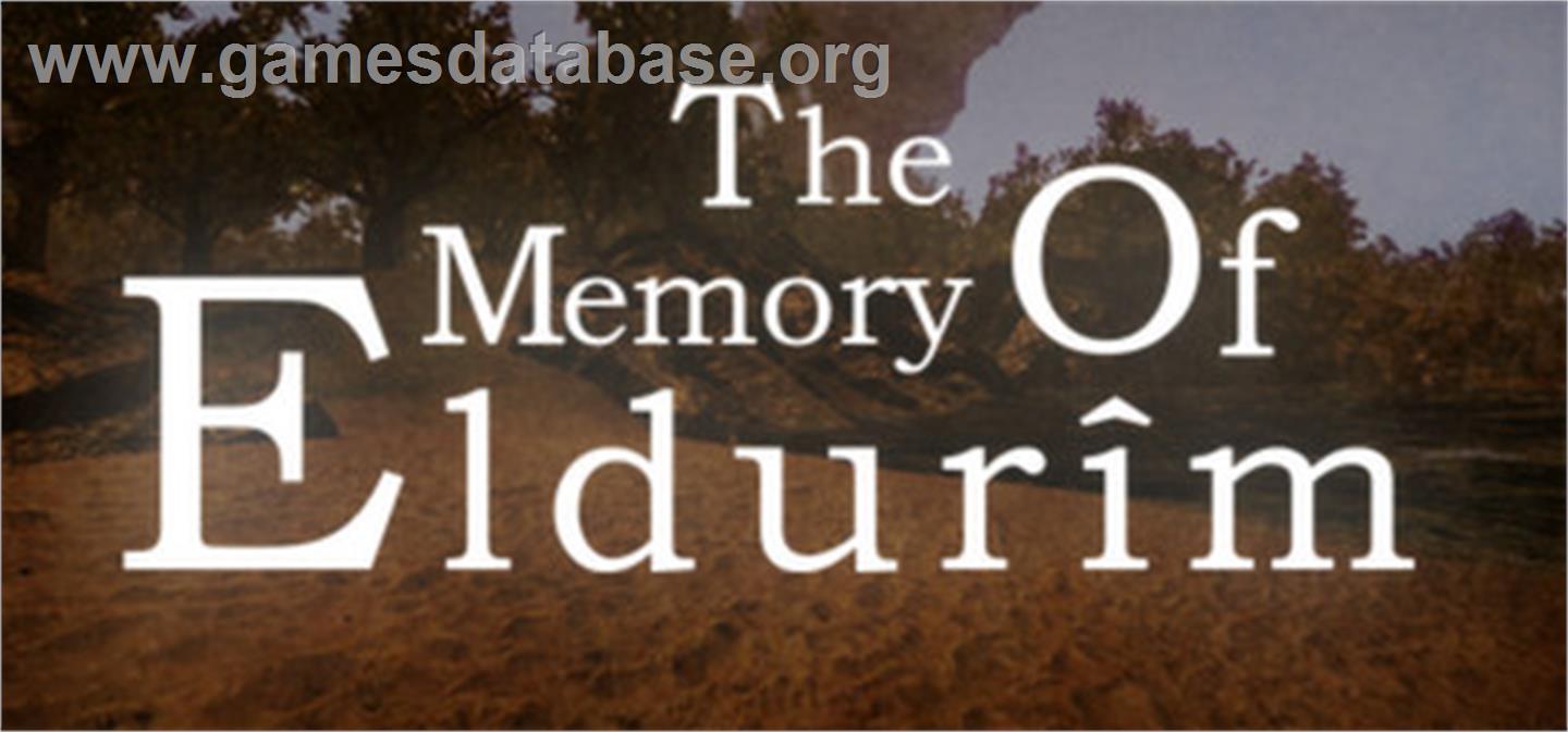 The Memory of Eldurim - Valve Steam - Artwork - Banner