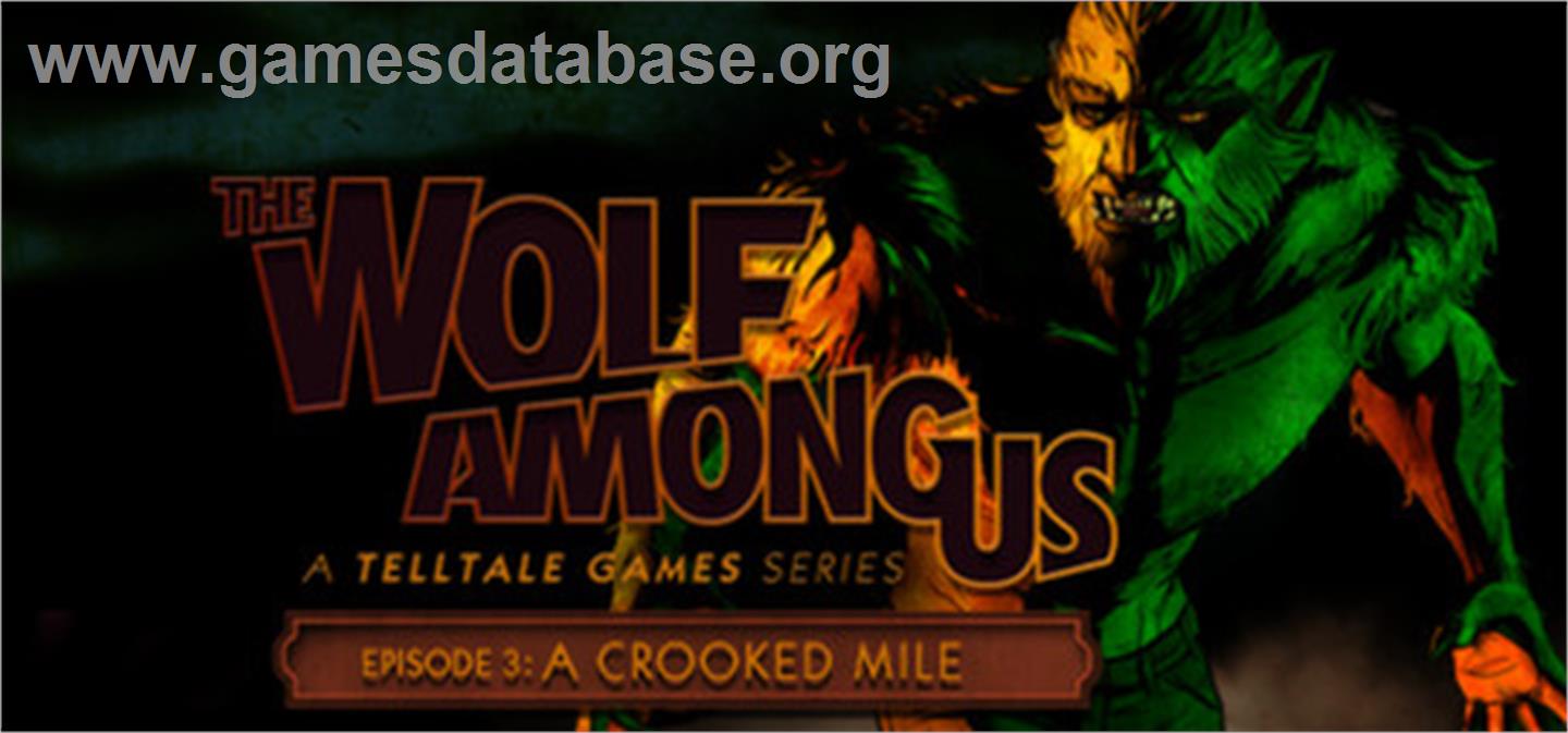 The Wolf Among Us - Valve Steam - Artwork - Banner