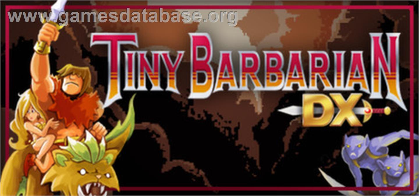 Tiny Barbarian DX - Valve Steam - Artwork - Banner
