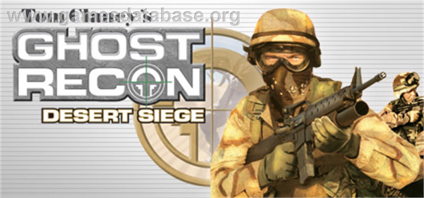 Tom Clancy's Ghost Recon® Desert Siege - Valve Steam - Artwork - Banner