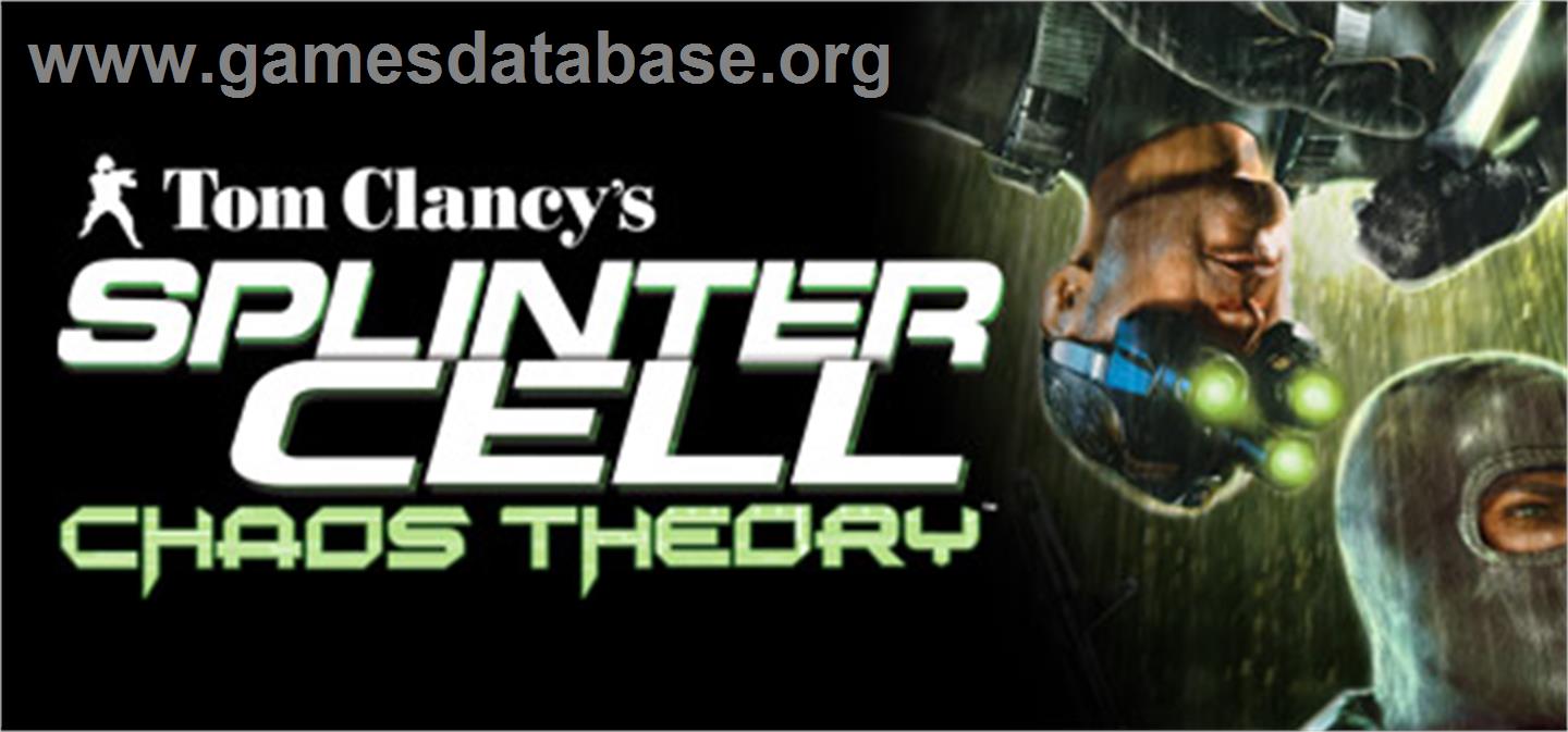 Tom Clancy's Splinter Cell Chaos Theory® - Valve Steam - Artwork - Banner