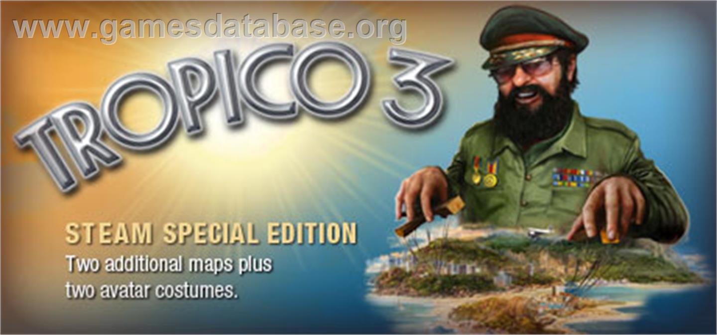 Tropico 3 - Steam Special Edition - Valve Steam - Artwork - Banner