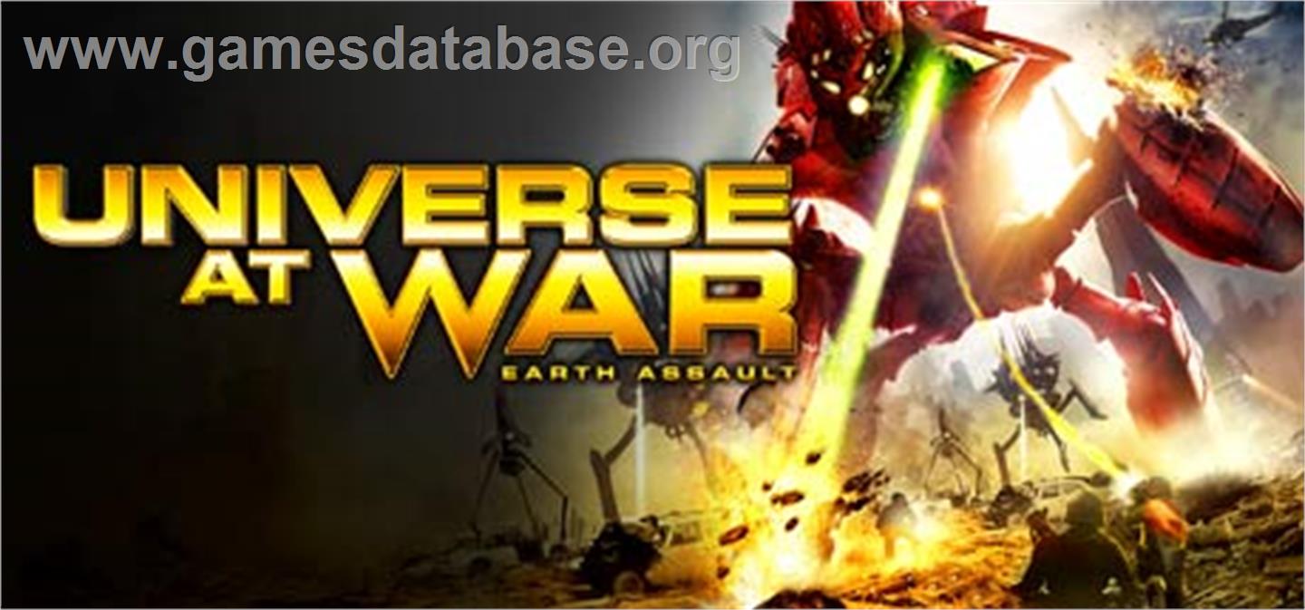 Universe at War: Earth Assault - Valve Steam - Artwork - Banner