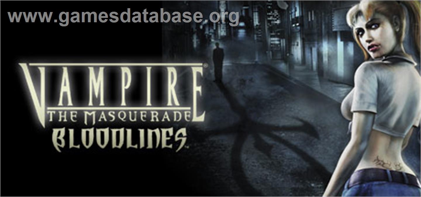 Vampire: The Masquerade - Bloodlines - Valve Steam - Artwork - Banner