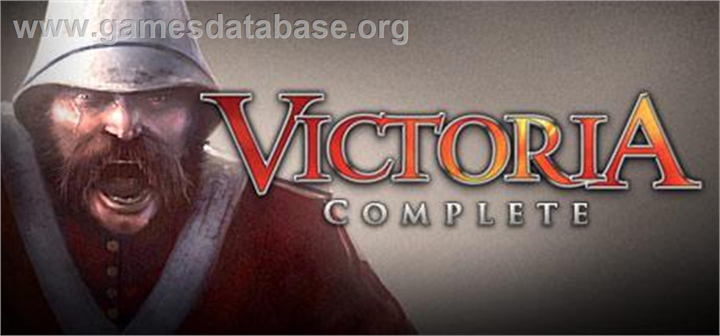 Victoria I Complete - Valve Steam - Artwork - Banner